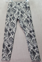 PINK Victoria&#39;s Secret Leggings Womens Size Small Gray Snake Print Elast... - £14.48 GBP