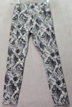 PINK Victoria&#39;s Secret Leggings Womens Size Small Gray Snake Print Elast... - £14.56 GBP