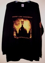 Front Line Assembly Concert Shirt 1996 Plasticity Sonic Death Long Sleeve X-LG - £399.17 GBP