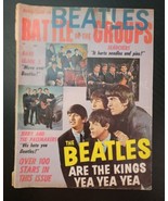 1964 Modern Annual Magazine-American vs Beatles Battle of the Groups - $701.29 MXN