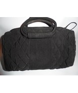 Vera Bradley Black Microfiber Bangle Bag - £18.88 GBP