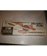 Vintage Minty Hamilton Beach Model 279-IB Electric Knife Indian Brick color - $32.66