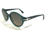 Persol Sunglasses 3098-S 1001/28 Green Round Frames Film Noir Collection - $233.53
