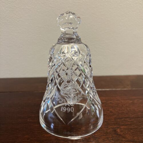 Primary image for Waterford Crystal Christmas Bell 1990