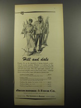 1950 Abercrombie &amp; Fitch Ad - Corduroy Lumber Jacket, skirt ,boy jacket,... - $18.49