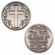 Christian Coins - With God All Things Are Possible Set of 3 Coins - $9.95