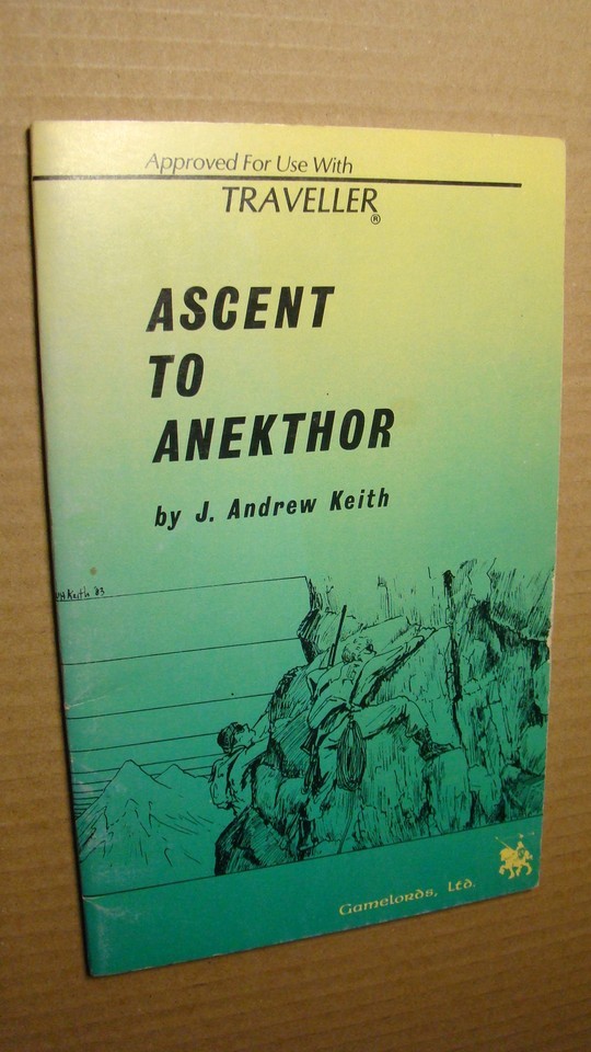 MODULE - ASCENT TO ANEKTHOR *NICE COPY* ORIGINAL DUNGEONS DRAGONS TRAVELLER - $16.93