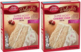 Betty Crocker Delights Super Moist Cherry Chip Cake Mix 15oz - $8.99