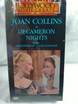 Vintage Factory Sealed VHS Decameron Nights Joan Collins MINT (1953) - £11.86 GBP