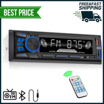 Audio Marine Radio Head Unit FM Car Stereo for Car or Boat USB AUX MP3 B... - $34.62