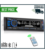 Audio Marine Radio Head Unit FM Car Stereo for Car or Boat USB AUX MP3 B... - $34.62