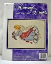 Sugarplum Express Heavenly Delights Angel #403 Counted Cross Stitch Kit 5&quot; x 7&quot; - £6.03 GBP