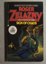 SIGN OF CHAOS an Amber novel by Roger Zelazny (1988) Avon SF paperback 1st - £11.67 GBP