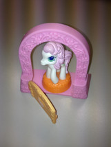 2007 McDonalds My Little Pony Ponyville Desert Rose &amp; Garden Gate figure - £4.78 GBP
