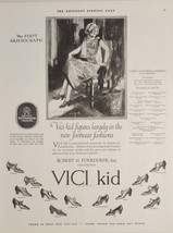 1924 Print Ad VICI kid Women&#39;s Shoes Robert H. Foerderer Philadelphia,PA - £17.91 GBP