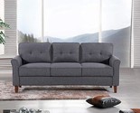 US Pride Furniture Sofas, Dark Gray - $544.99