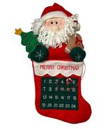 Large Santa Claus 29&quot; Stocking Advent Calendar Count Down to Christmas H... - €18,65 EUR