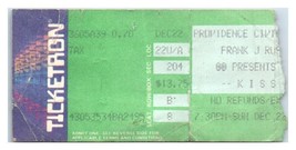 Bisou Concert Ticket Stub Décembre 22 1985 Providence Rhode Île - £27.65 GBP
