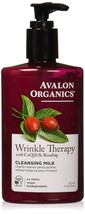 Avalon Organics Wrinkle Therapy CoQ10 Cleansing Milk, 8.50 oz (Pack of 3) - $58.99