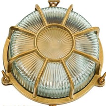 Handmade lights Brass nautical Style light for wet and coastal area Set of 5 - £505.56 GBP
