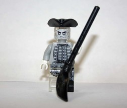 Pirate Ghost Pirates of the Caribbean Building Minifigure Bricks US - £5.30 GBP