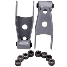 Adjustable 2-3" Rear Drop Shackles Kit for Chevy Silverado GMC Sierra 1500 07-18 - £94.86 GBP