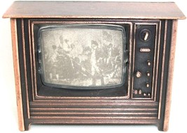 Floor Model Television Die Cast Metal Collectible Pencil Sharpener - $6.99