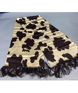 Silky Cow Print Women’s Scarf - 36x10” - $363.64 MXN