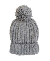 MSRP $28 Marcus Adler Lurex Boucle Beanie Gray One Size NWOT - £6.03 GBP