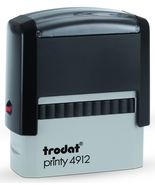 Custom Self Inking Rubber Stamp Trodat 4912 4 Line Return Address - £15.81 GBP