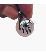 Genuine rose quartz pendant - $19.79