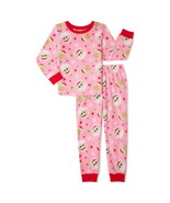 Star Wars Baby Yoda Girls&#39; Long Sleeve Christmas Pajamas, 2-Pcs Pink Siz... - $27.77 CAD