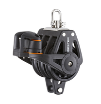 Sailboat 2 5/6&quot; Triple Swivel Shackle Becket Angle Fairlead Cleat Block Master - £128.27 GBP
