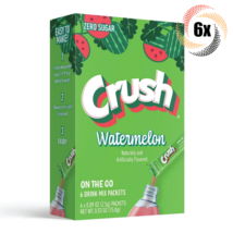 6x Packs Crush Watermelon Drink Mix Singles To Go | 6 Sticks Per Pack | .53oz - £13.86 GBP