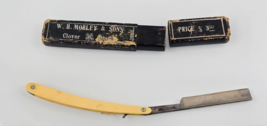 Vintage/Antique 1/2&quot; W.H. Morley &amp; Sons. German Straight Razor. Bakelite... - $24.74