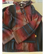 Artesanias Mr Molina Unisex Mexico Baja Puull Over Hoodie  - $25.00