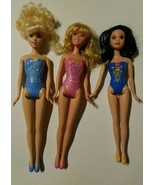 3 Disney Princess Dolls Sleeping Beauty/Cinderella/Snow White Mattel 2009 - £14.17 GBP