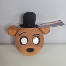 Mymoji Plush Freddy Fazbear Head Five Nights at Freddys FNAF Funko With Tags - £7.60 GBP