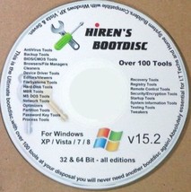 Hiren&#39;s Boot   All In One Bootable Cd   Dvd Tools For Pc / Laptop Windows - £7.23 GBP