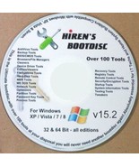 HIREN&#39;S BOOT - ALL IN ONE BOOTABLE CD - DVD TOOLS FOR PC / LAPTOP WINDOWS - £7.08 GBP