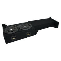 05-15 Fits Nissan Frontier Crew Cab Kicker Comp C10 Dual 10" Sub Box Final 2 Ohm - £327.74 GBP