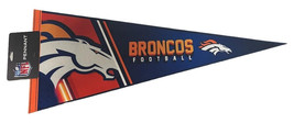 Denver Broncos Soft Felt 12&quot; X 30&quot; Pennant With Header Card *13 - $14.99