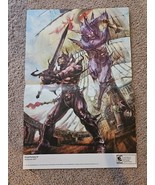 Final Fantasy IV/Zack and Wiki 15.5&#39;&#39;x11.5&#39;&#39; Double Sided Poster - $21.03 CAD