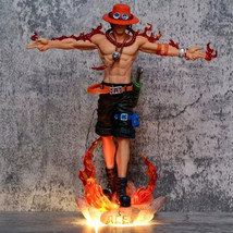28cm Manga One Piece Anime Ace Model Figure Statue PVC Toy Collection Gi... - $532.84 MXN