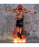 28cm Manga One Piece Anime Ace Model Figure Statue PVC Toy Collection Gi... - $532.84 MXN