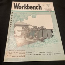 Vintage 1961  July Workbench Magazine Woodworking Arts Crafts Projects Home - £16.26 GBP