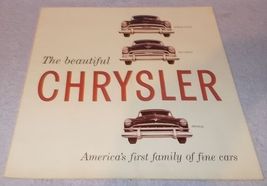 The Beautiful Chrysler Auto Sales Brochure 1953 Windsor New Yorker Imperial - £10.32 GBP