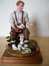 Red Hats of Courage A Welcome Home Figurine by Vanmark  - £35.55 GBP