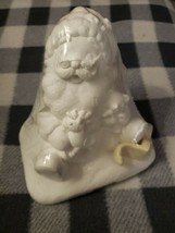 California Creations Santa In Sled Stocking Holder New - Ready To Paint 94505 - £15.68 GBP