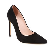 FEDONAS 2021 Suede Leather Women Shoes Shallow High Heels Pumps Wedding Night Cl - £52.50 GBP